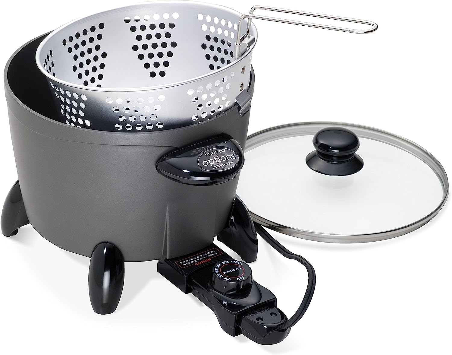 Presto 06003 Options Electric Multi-Cooker/Steamer