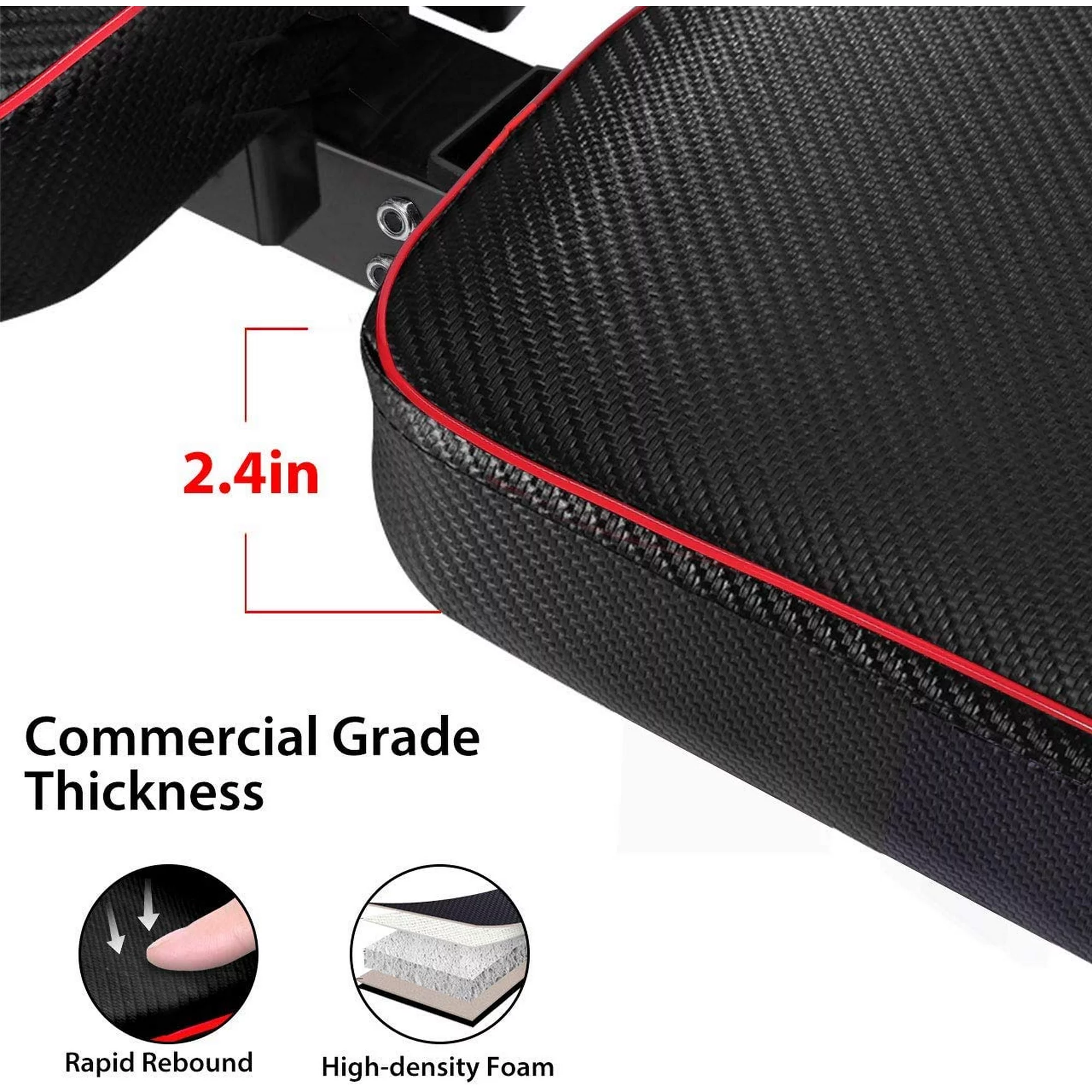 GIKPAL Adjustable Bench. 8 Positions. Incline. Flat. Decline Olympic Weight Bench. Maximum Weight 600 Lbs. Black