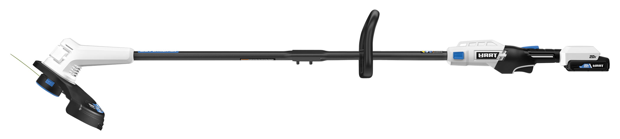 HART 20V Cordless 13″ Trimmer Kit. (1) 2.0 Ah Lithium-Ion Battery