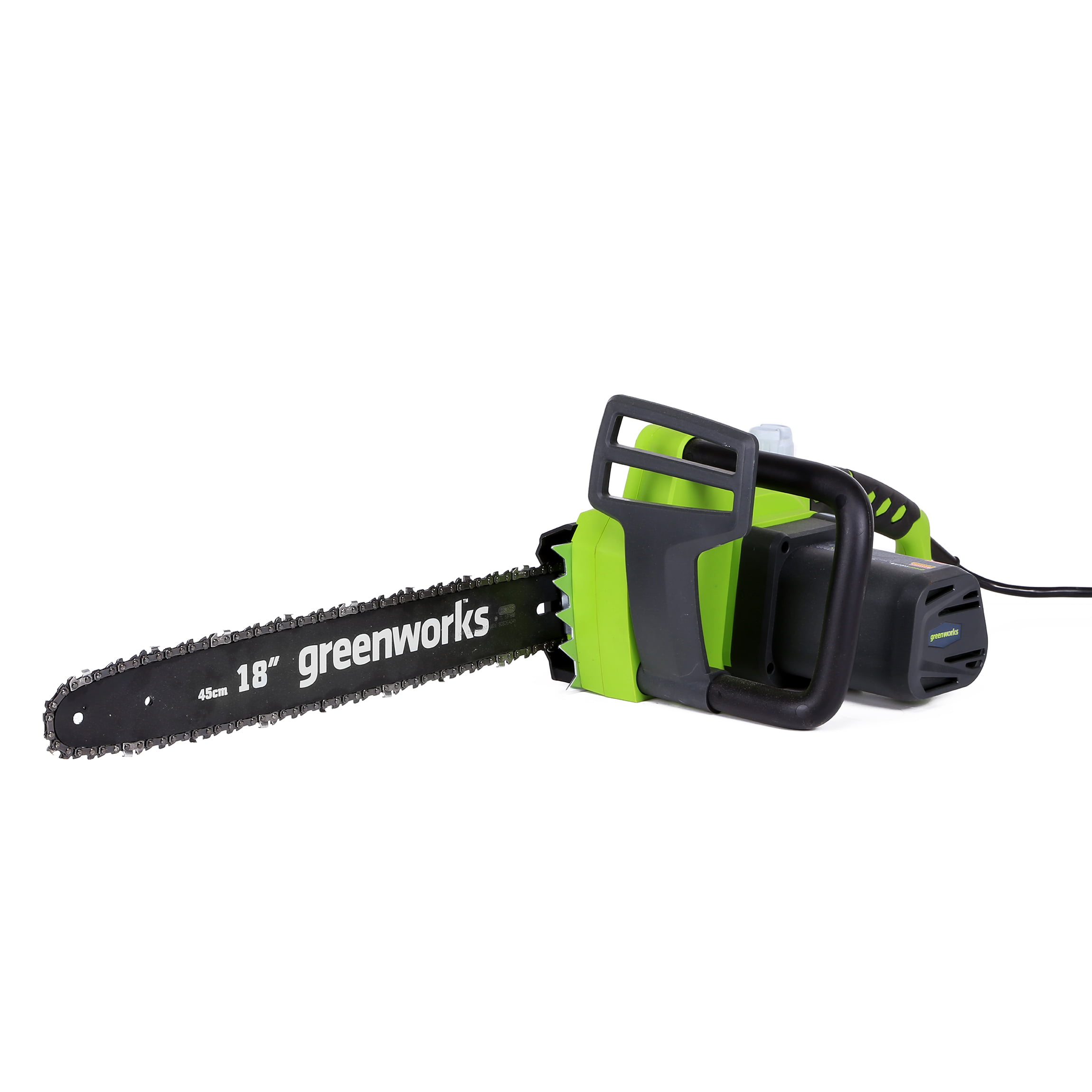 Greenworks 145 Amp 18″ Corded Electric Chainsaw. 20332