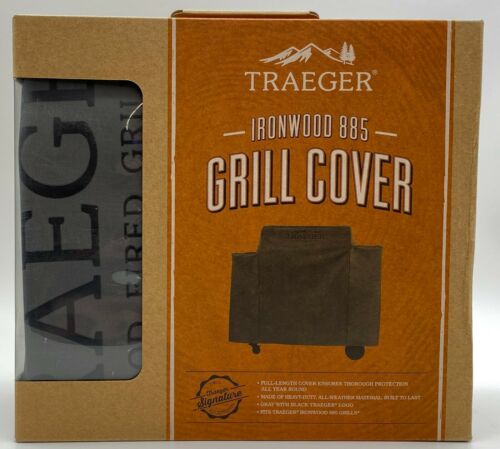 Traeger BAC513 Gray Grill Cover For Ironwood 885