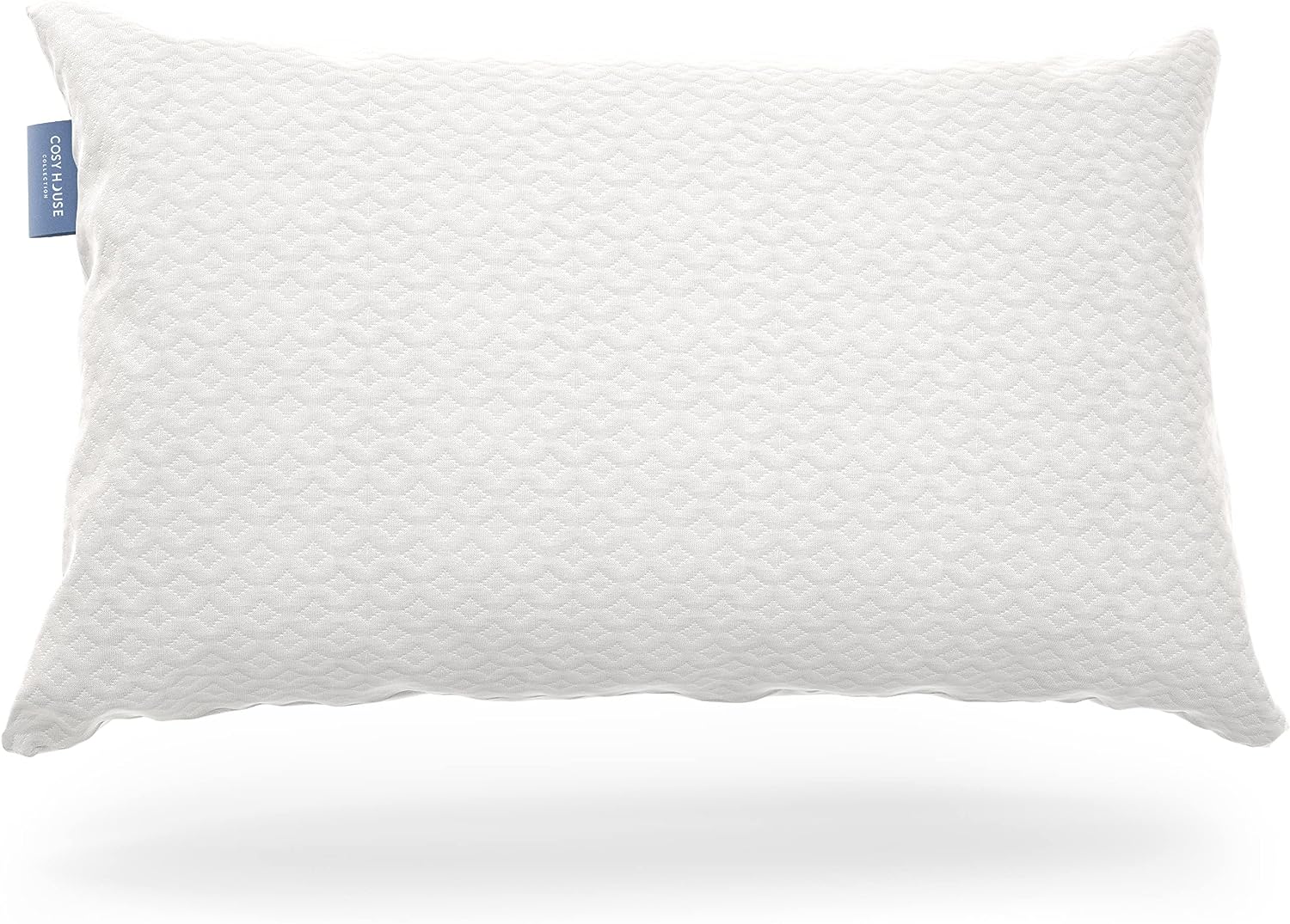 Cosy House Collection Luxury Bamboo Viscose Shredded Memory Foam Pillow - Adjustable & Removable Fill - Soft. Cool & Breathable Cover with Zipper Closure for Side. Back. & Stomach Sleepers (King)