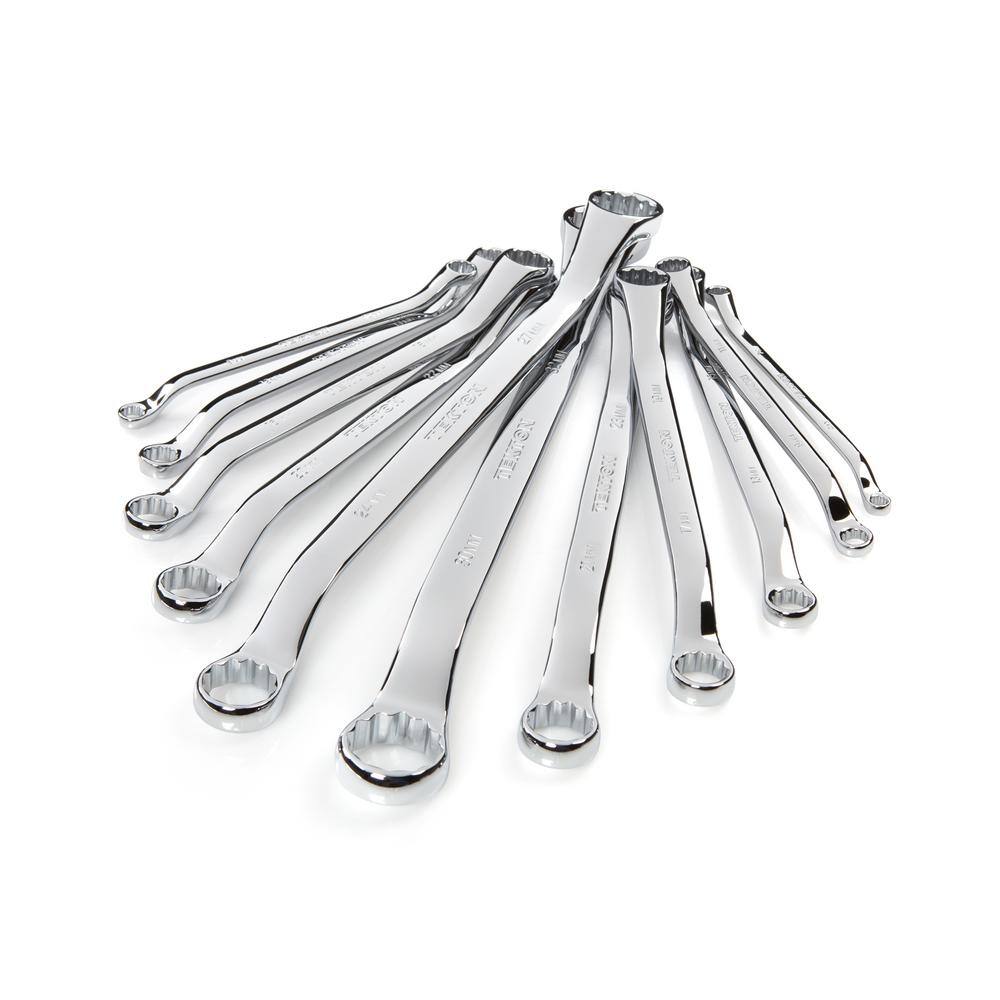 TEKTON WBE24411 45-Degree Offset Box End Wrench Set. 11-Piece (6-32 mm) - Holder