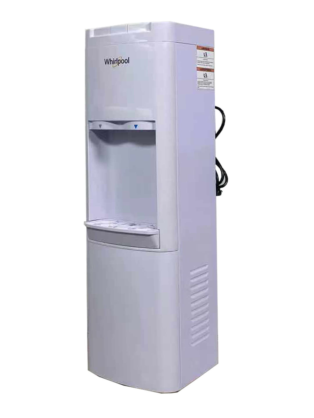 Whirlpool Commercial Water Dispenser Water Cooler with Ice Chilled Water Cooling Technology. White
