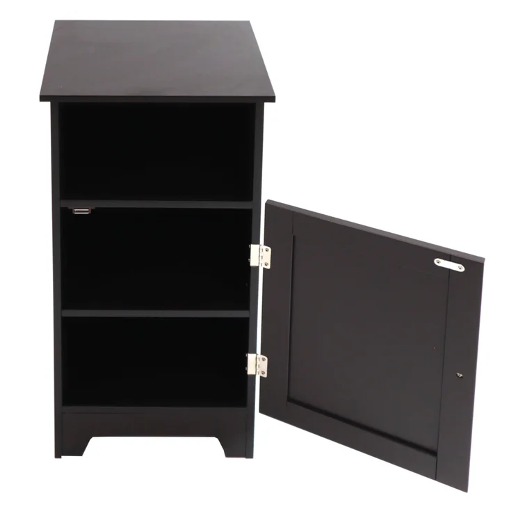 Rebrilliant Freestanding Bathroom Cabinet. Espresso
