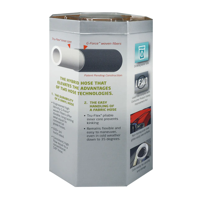 Zero-G  Teknor Apex 5/8-in x 25-ft Premium Kink Free Garden Hose