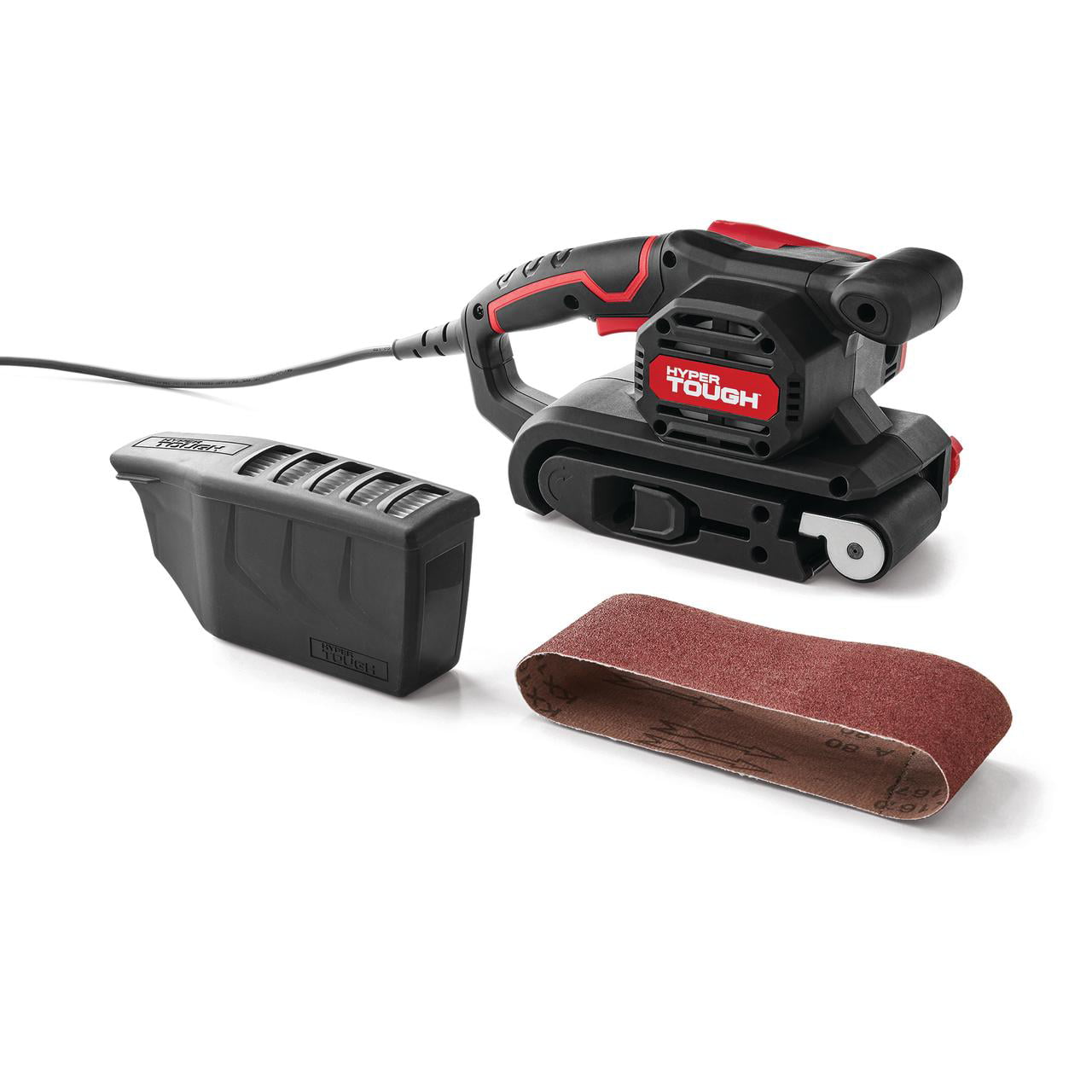 Hyper Tough 6-Amp Belt Sander. 3 x 18-Inch. Corded. 2613