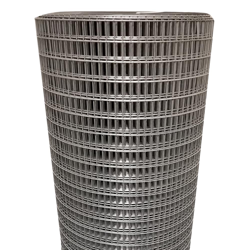 Acorn International 100-ft x 3-ft 16-Gauge Silver Galvanized Steel Welded Wire Rolled Fencing with Mesh Size 1/2-in x 1-in