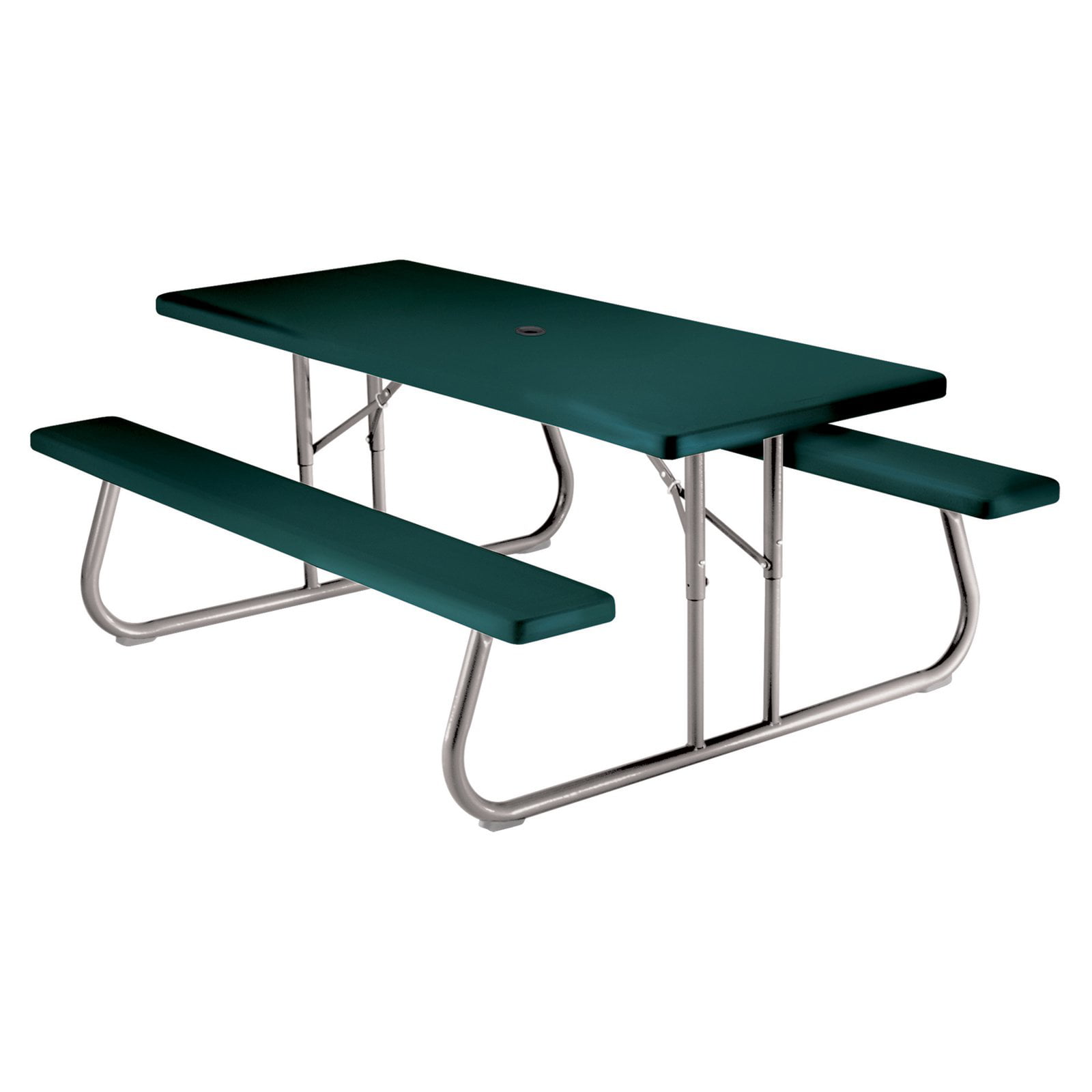 Lifetime 6 Foot Picnic Table. Hunter Green. 22123