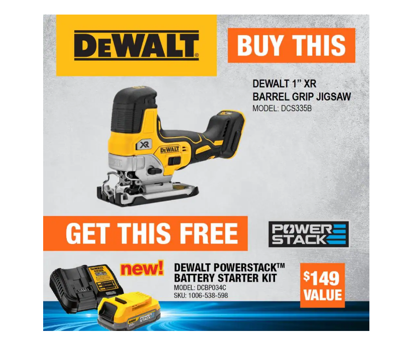DEWALT DCH273B 20-Volt MAX XR Cordless Brushless 1 in. SDS Plus L-Shape Rotary Hammer (Tool-Only)