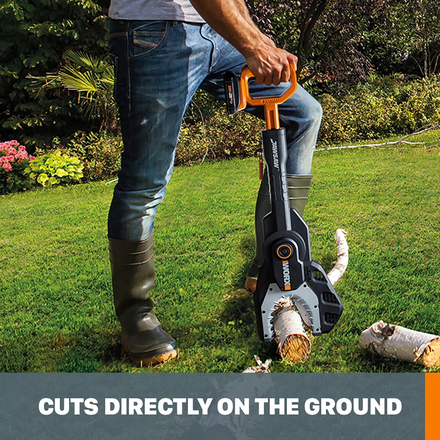 Worx 20V Power Share JawSaw Cordless Chainsaw