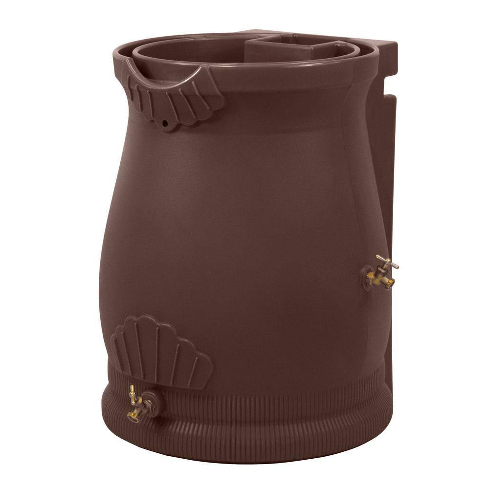 Good Ideas RWURN50-OAK Rain Wizard Urn 50 Gal. Rain Barrel