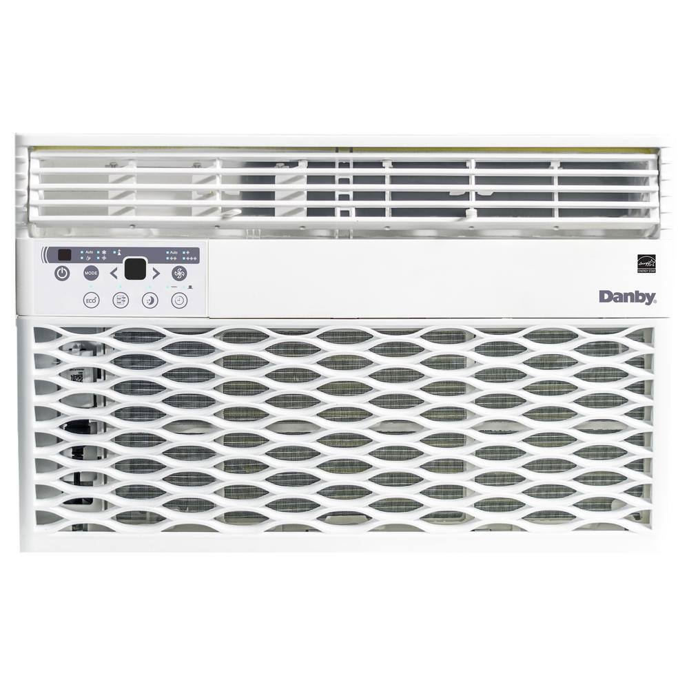 Danby DAC080EB6WDB 8.000 BTU 115-Volt Energy Star Window Air Conditioner with Remote in White