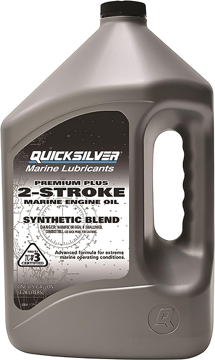 Quicksilver Premium Plus 2 Stroke Marine Engine Oil - 1 Gallon