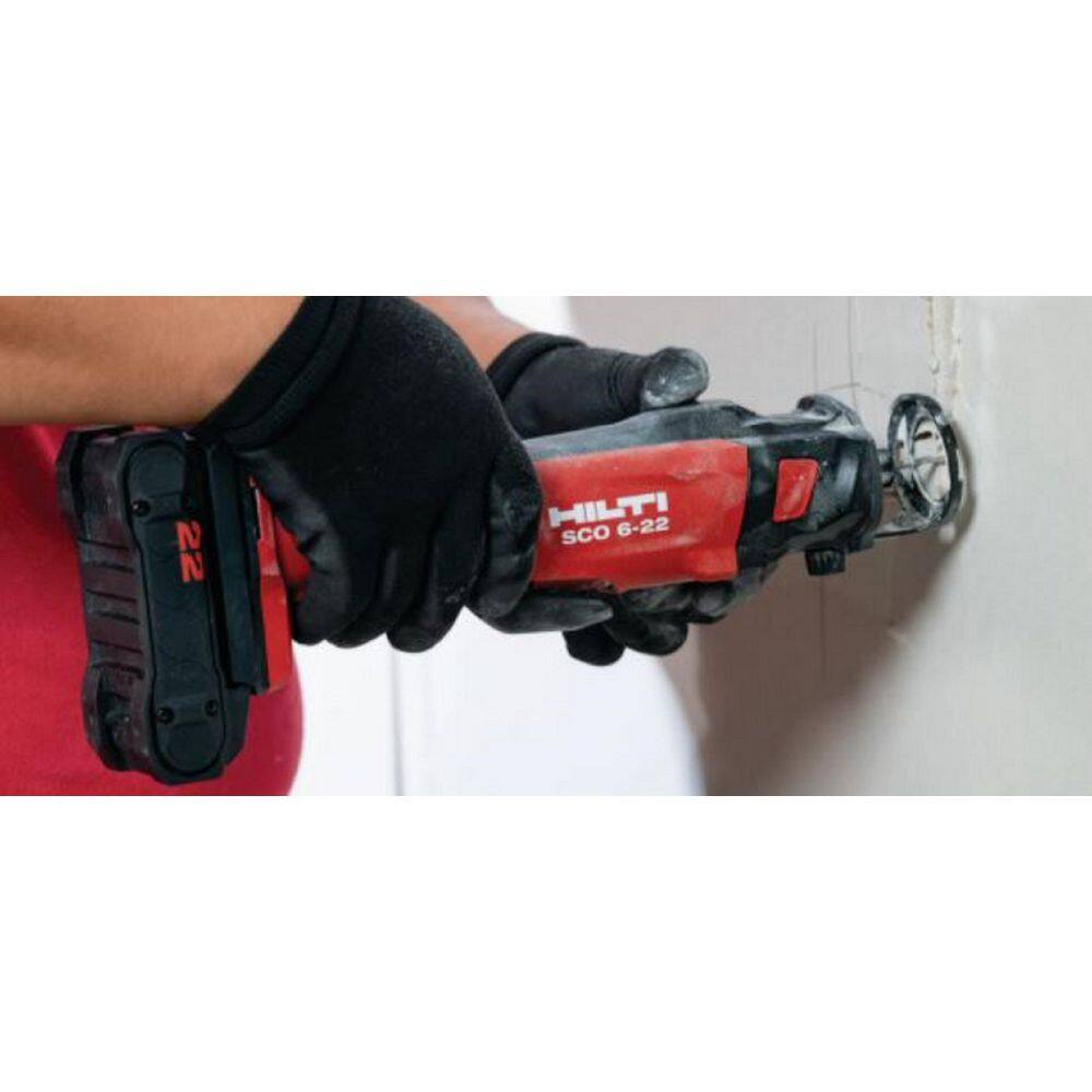 Hilti 2252193 22-Volt NURON SCO 6 Lithium-ion Cordless Brushless Drywall Cut-Out Tool (Tool-Only)