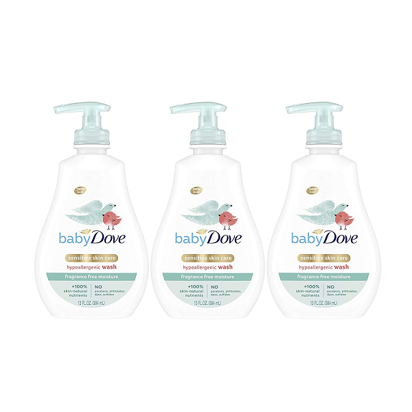 Baby Dove Baby Wash and Shampoo Baby Bath Products for Baby Delicate Skin Rich
