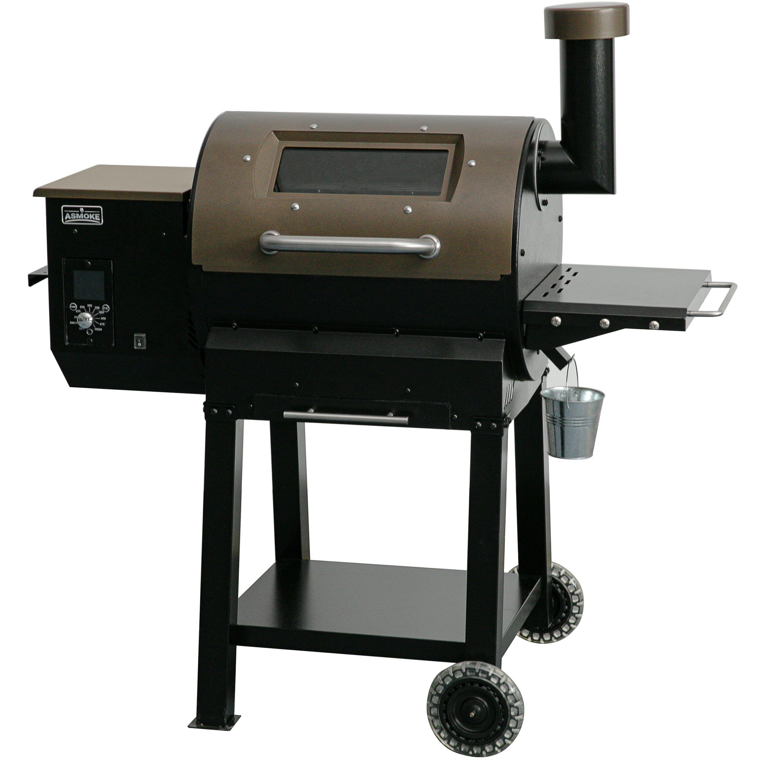Asmoke Skylights AS550P Wood Pellet Grill Smoker 515 sq. in. ASCA patented system. Bronze