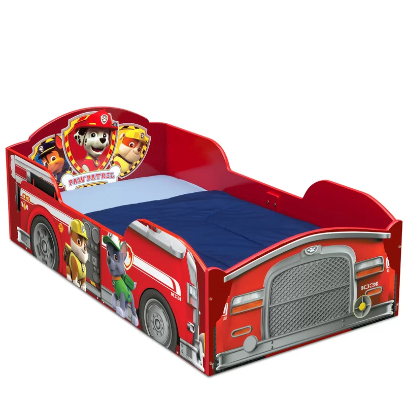 Delta Children Wood Toddler Bed - Greenguard Gold Certified. Nick Jr. PAW Patrol BB87055PW-1121
