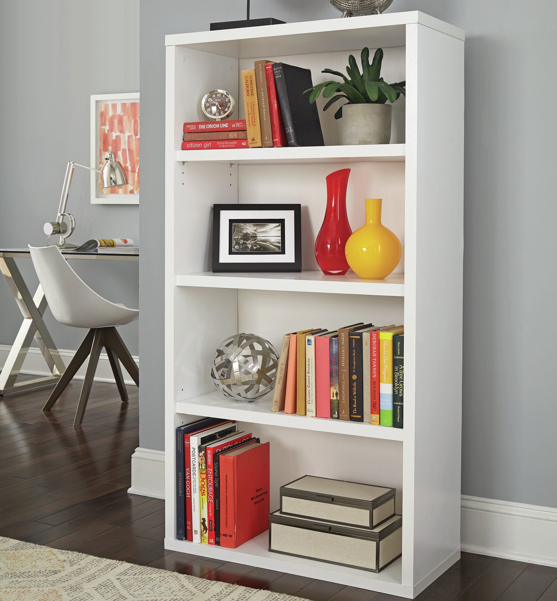 ClosetMaid Decorative Bookcases 58.52” H x 30” W Standard Bookcase
