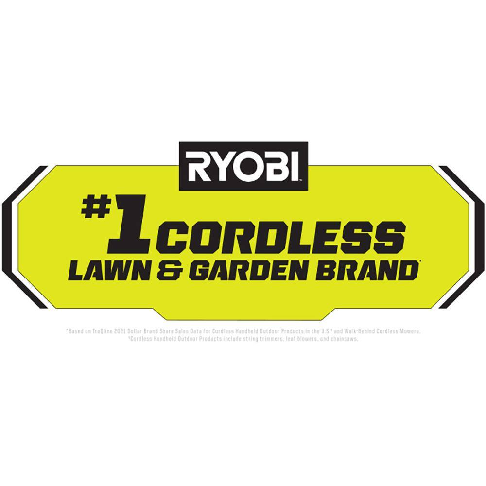 RYOBI P20018BTL-AC ONE+ 18V 13 in. Cordless Battery String Trimmer/Edger with Extra 3-Pack of Spools (Tool Only)