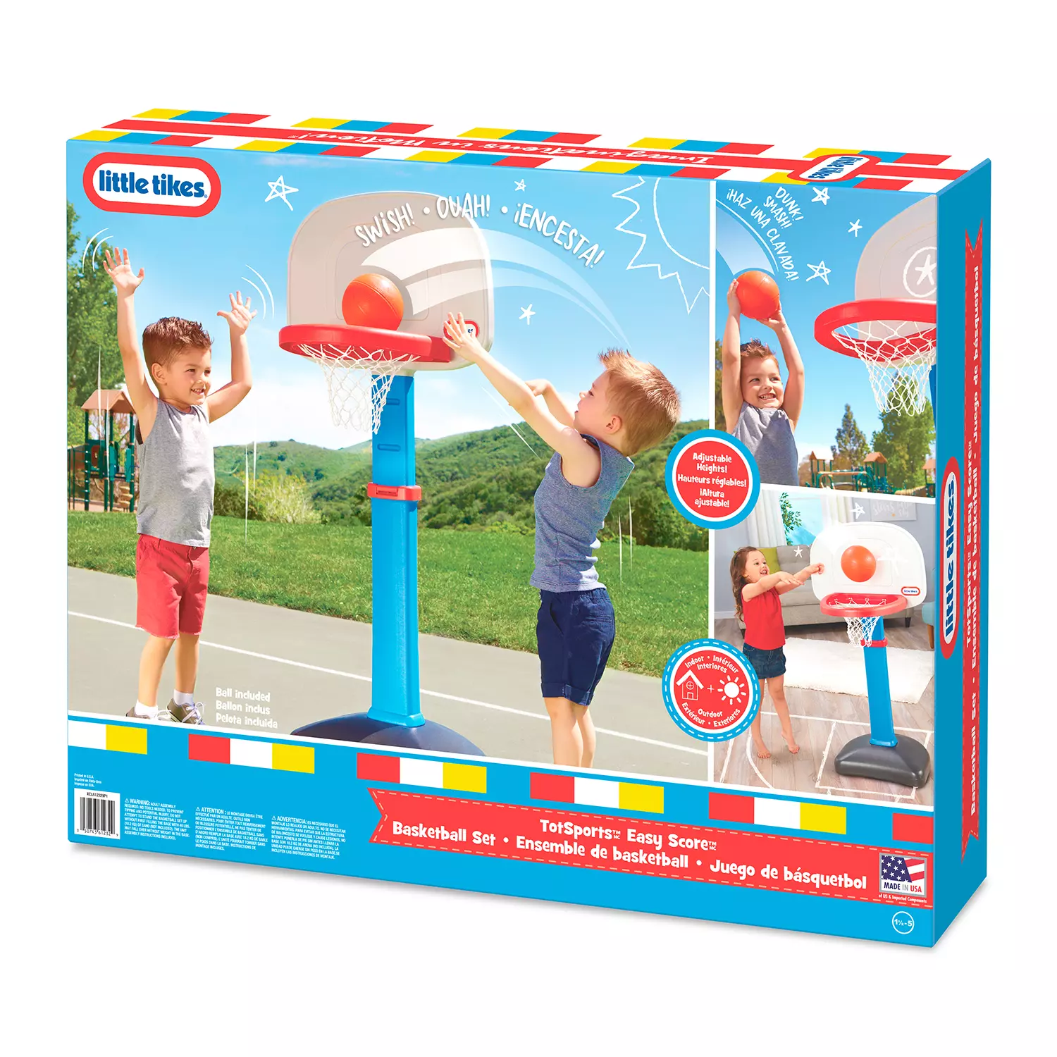 Little Tikes TotSports Easy Score Basketball Set