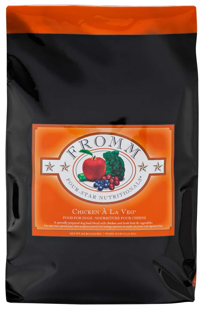 FROMM Four Star Chicken A La Veg Recipe Dry Dog Food. 26-lb