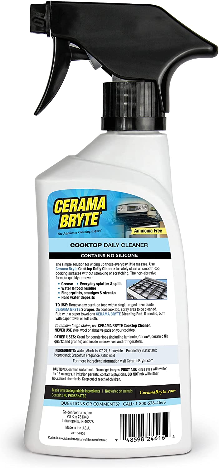 Cerama Bryte Cooktop Cleaner 2pk