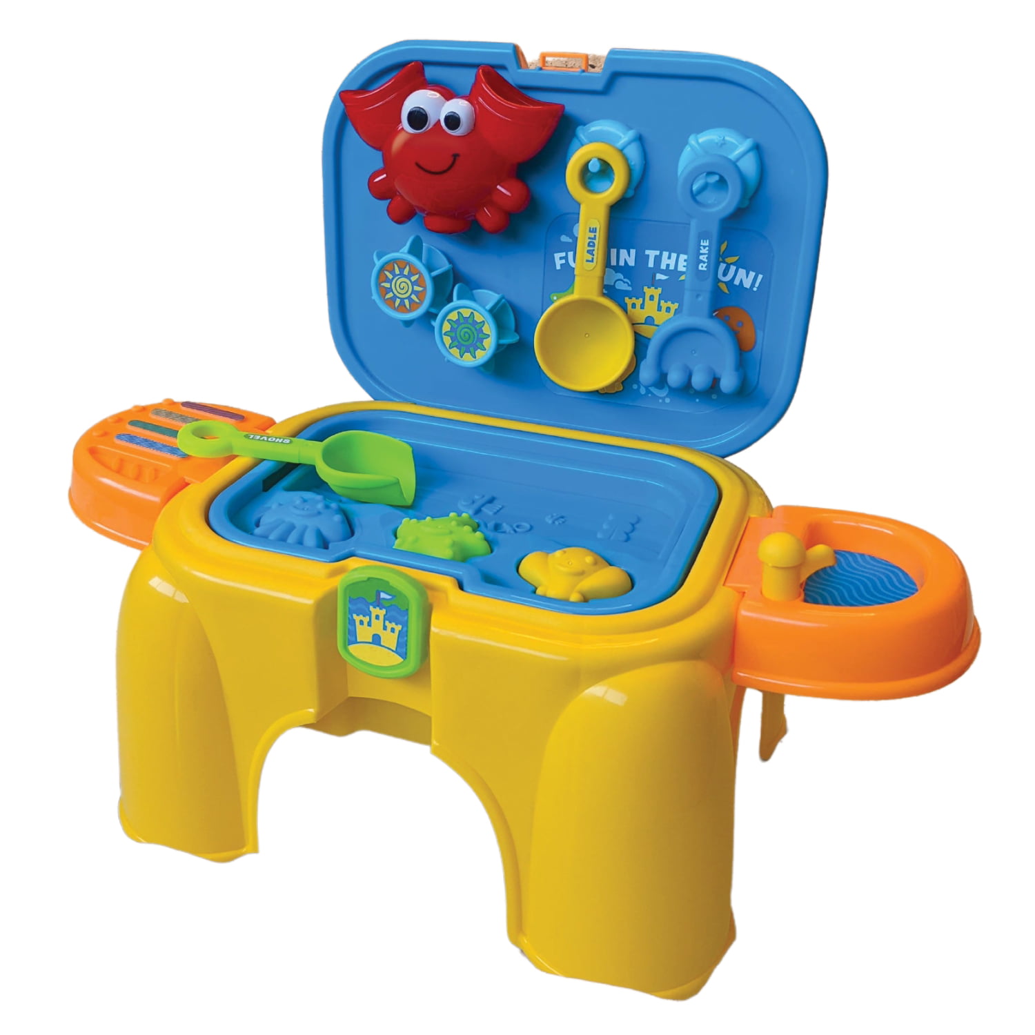 Sand and Water Table. Portable Playset. for Children Ages 3+ by MinnARK