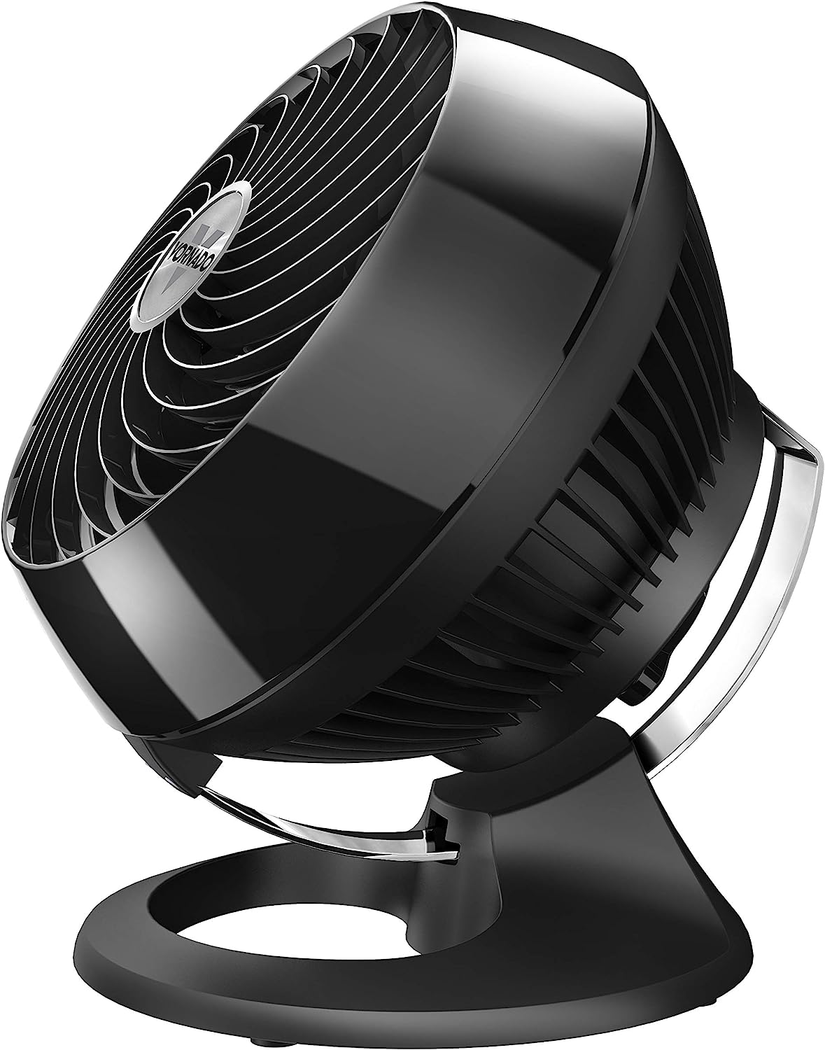 Vornado 460 Whole Room Air Circulator. Small Fan with 3 Speeds. Adjustable Tilt. Easy to Clean. Moves Air 70 Feet. Quiet Fan for Home. Office. Bedroom. Black