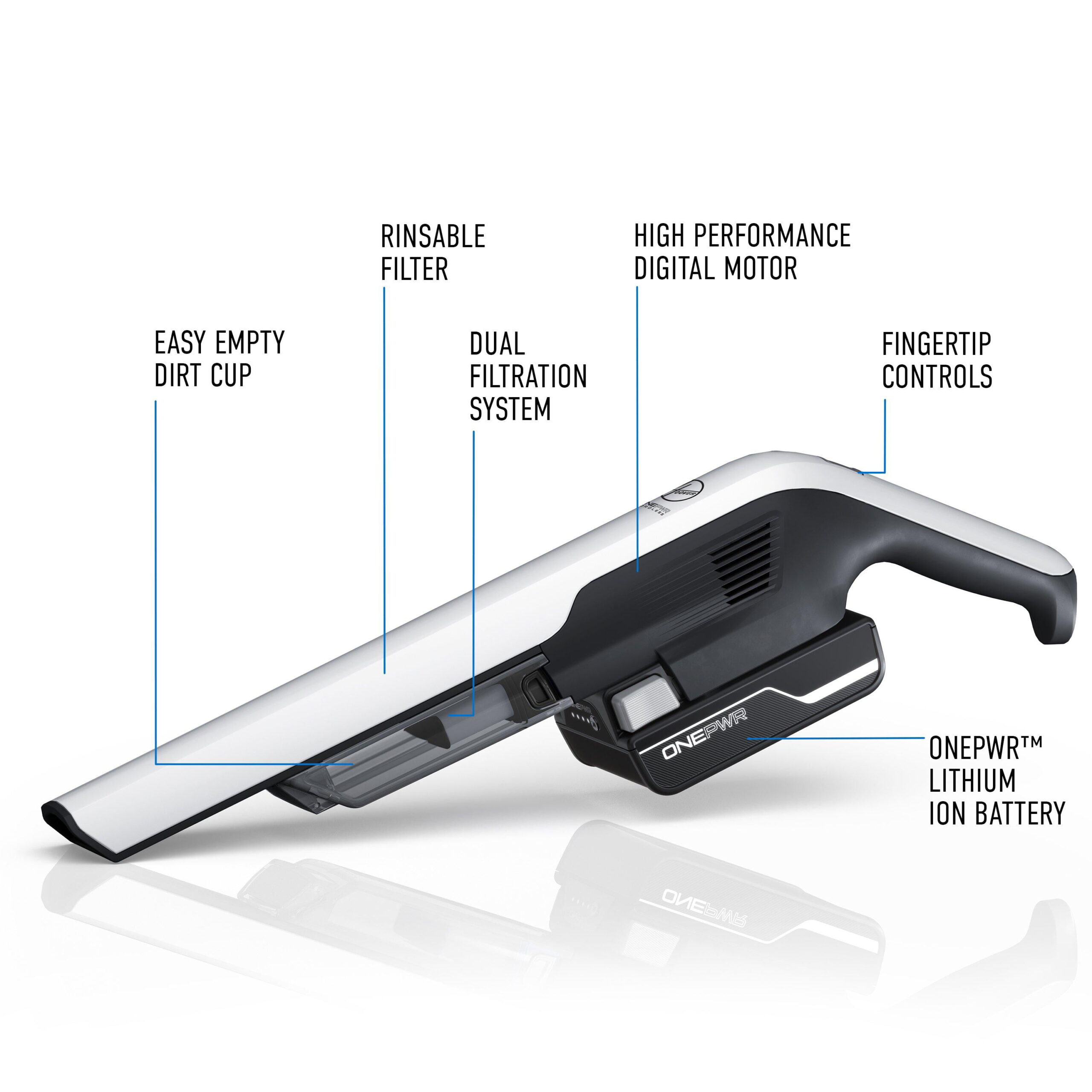 Hoover ONEPWR Dust Chaser Cordless Hand Vacuum Cleaner. BH57010