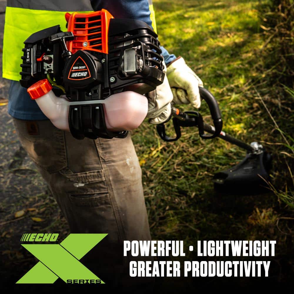 ECHO SRM-3020 30 cc Gas 2-Stroke X Series Straight Shaft String Trimmer