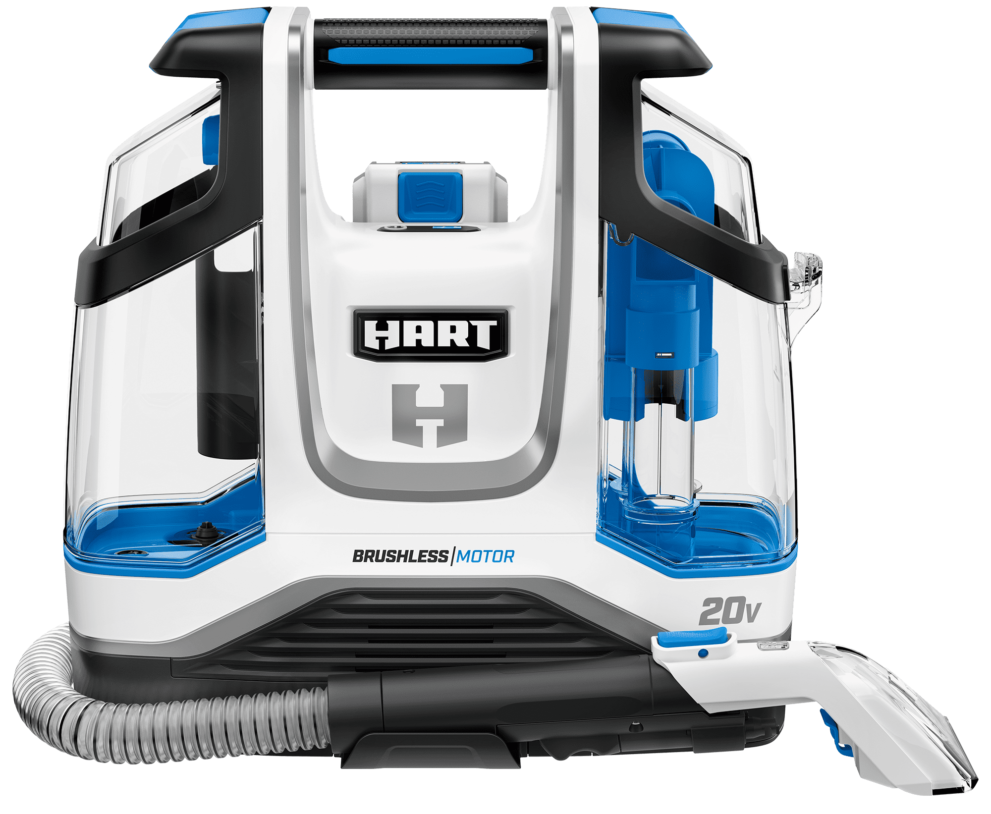 HART 20-Volt Cordless Carpet & Upholstery Spot Cleaner with (1) 20-Volt 4Ah Battery. HPSP25B