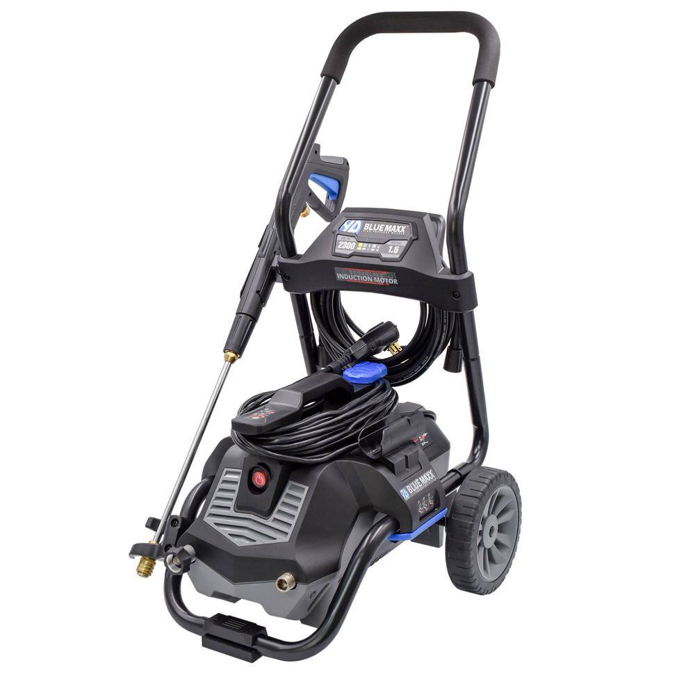 Maxx2300 AR Blue Clean 2-in-1. Electric Induction Motor 2300 PSI. Cold Water. Electric Pressure Washer. Up to 1.5 GPM. Maxx2300