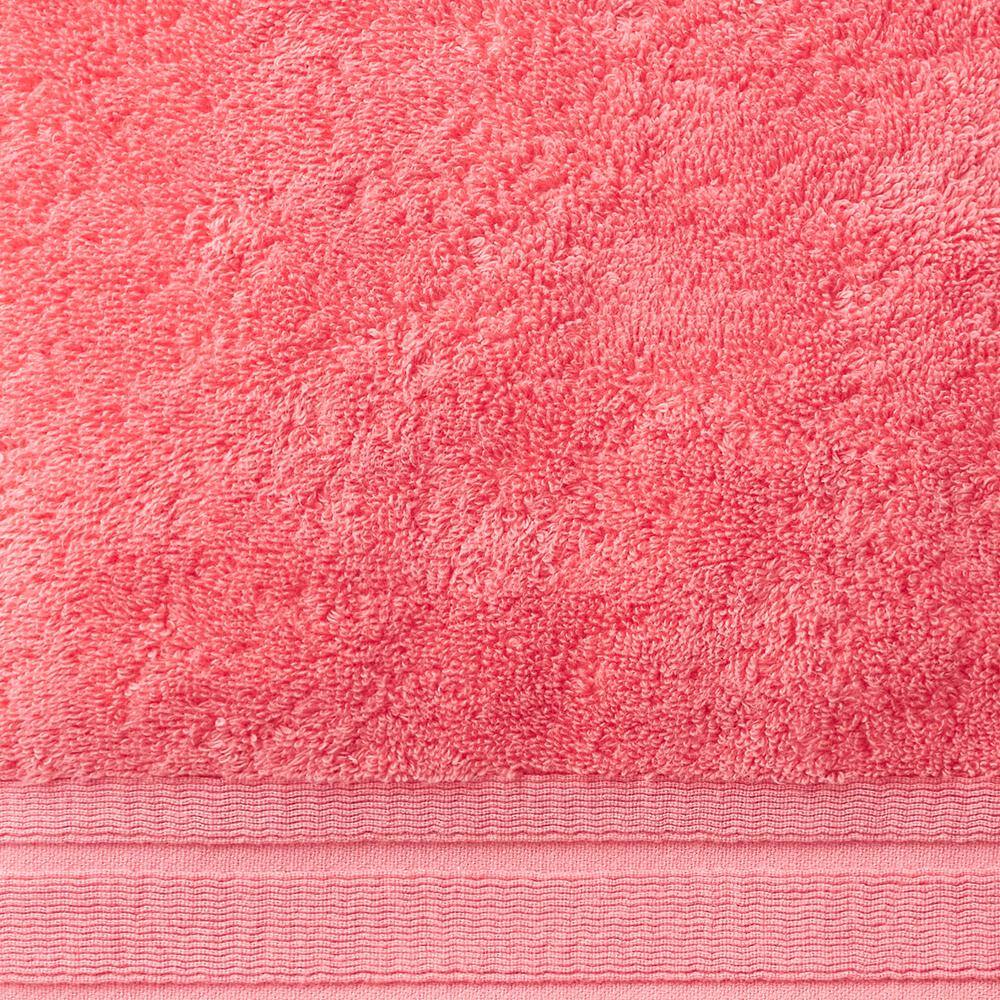 The Company Store  Company Cotton 6-Piece Coral Turkish Cotton Bath Towel Set - Coral