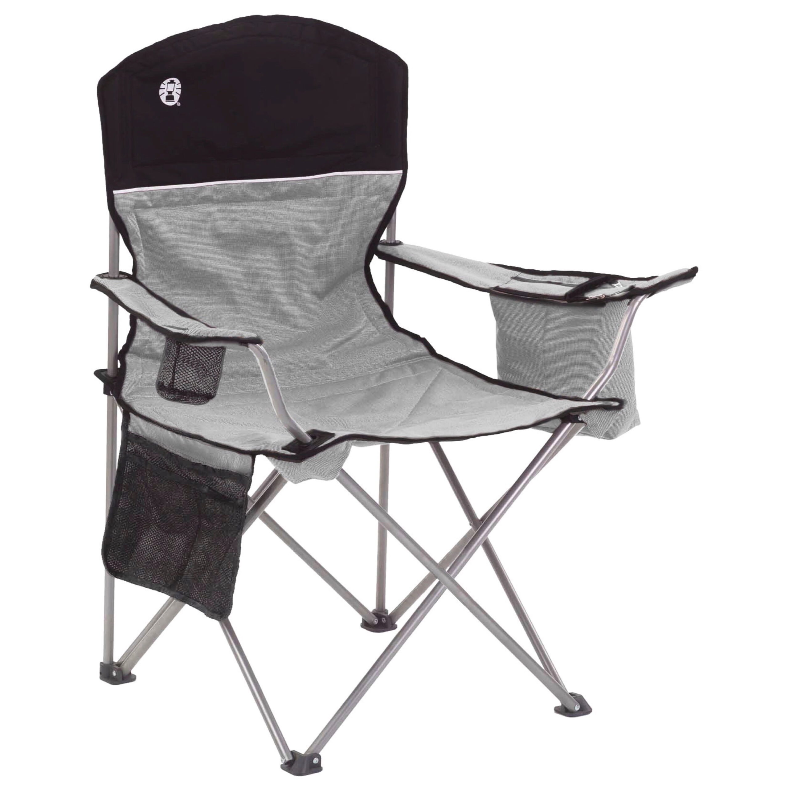 Coleman Adult Camping Quad Chair. Gray
