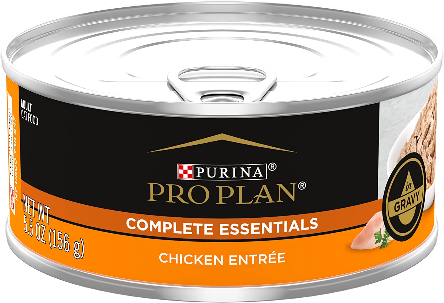 Purina Pro Plan High Protein Cat Food Gravy. Wet Cat Food Chicken Entree - (24) 5.5 oz. Cans
