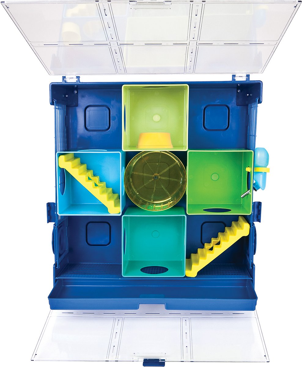 Ware Critter Universe 3 Wall Hamster Cage. Multi-Color