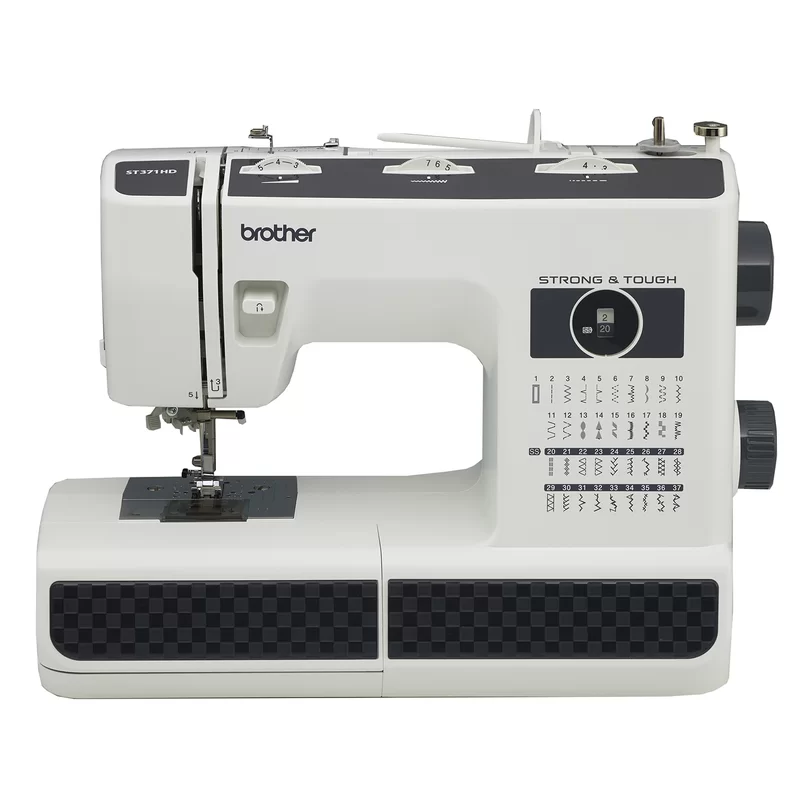 Brother ST371HD Sewing Machine. Strong & Tough. 37 Built-in Stitches. Free Arm Option. 6 Included Feet