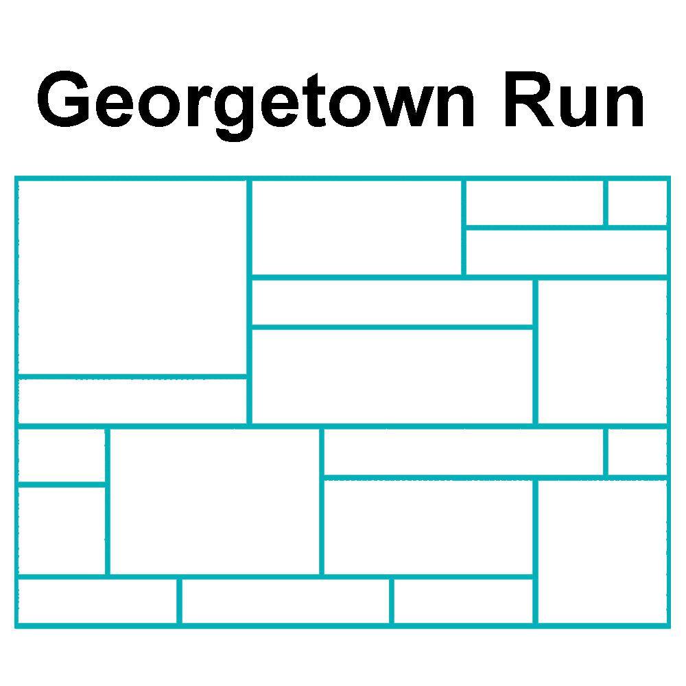Evolve Stone NR-GR-KM-F Non-Rated Georgetown Run Style Kodiak Mine Color Flat Stone Mortarless Veneer (14.25 sq. ft. per Box)