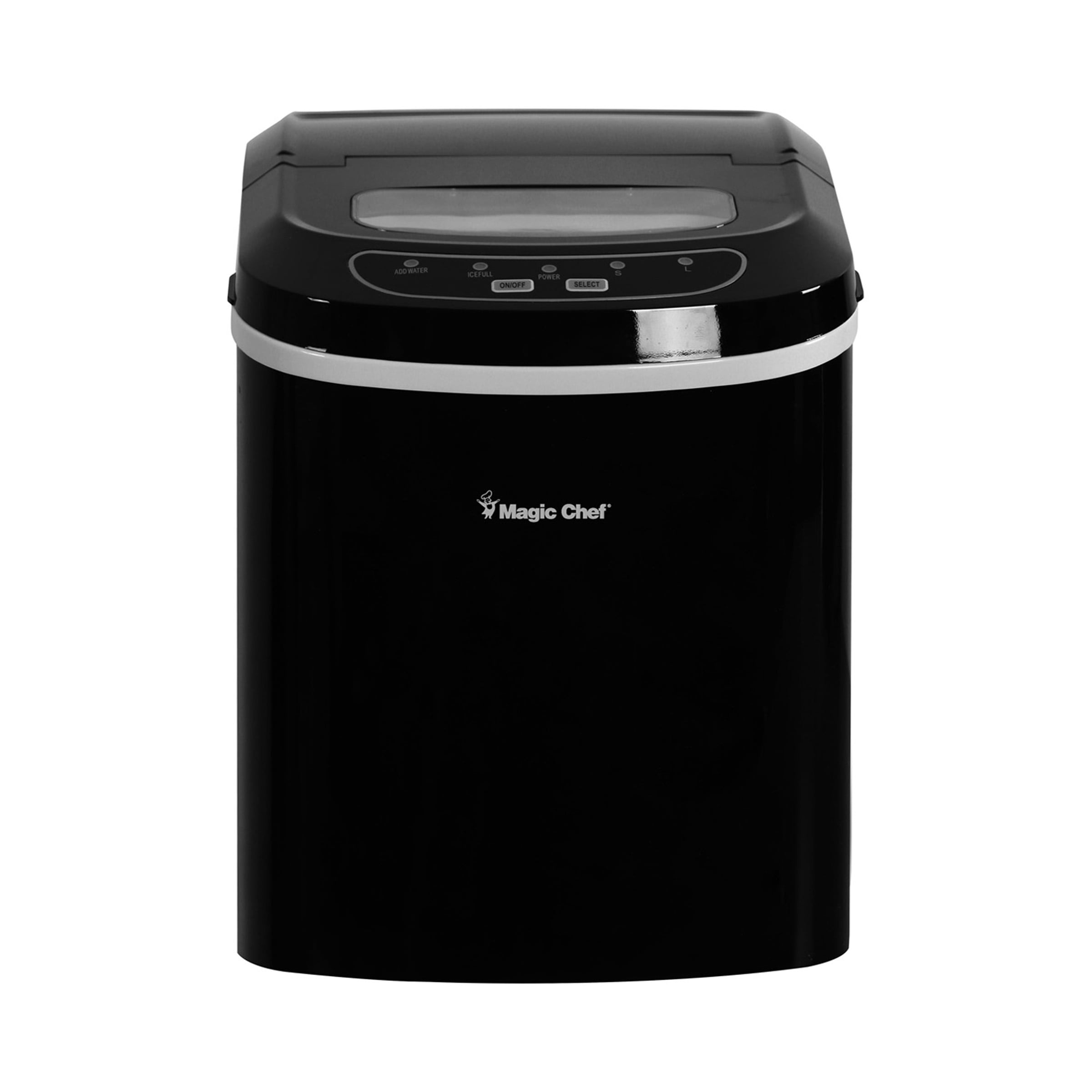 Magic Chef 27 lb. Capacity Countertop Portable Ice Maker. Black