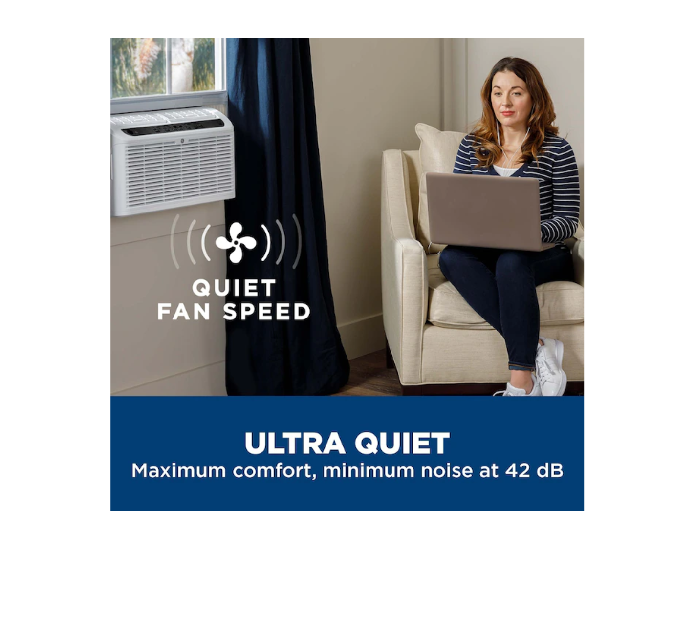 GE 250-sq ft Window Air Conditioner (115-Volt; 6200-BTU) ENERGY STAR AHD06LZ