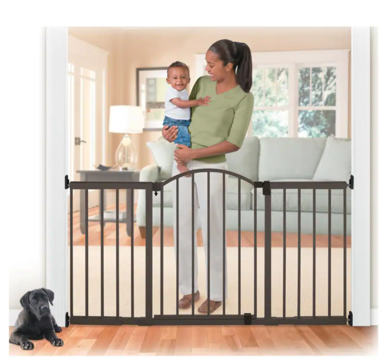 Summer Infant Stylish and Secure 36 in. Extra Tall Metal Expansion Gate