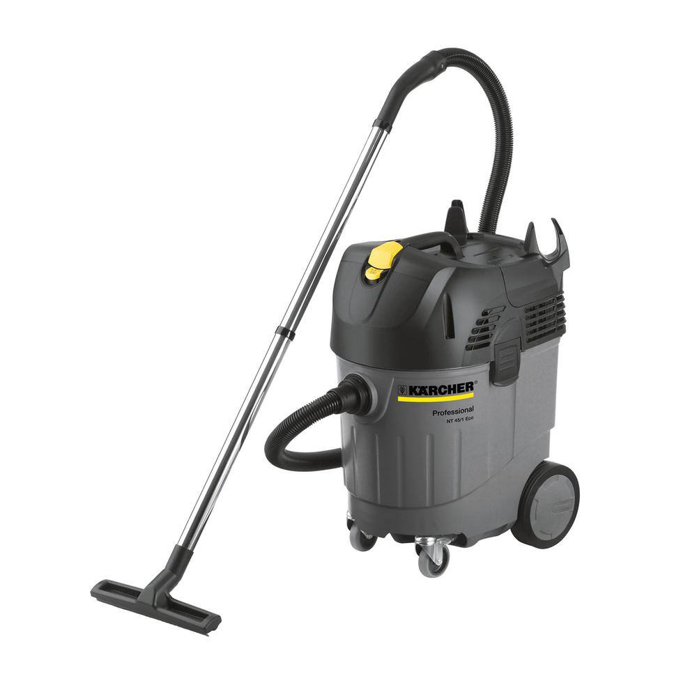 Karcher 1.145-846.0 11.5 Gal. NT 45/1 Tact Professional Wet/Dry Dust Extractor Shop Vacuum Cleaner with Fully Automatic Filter Cleaning