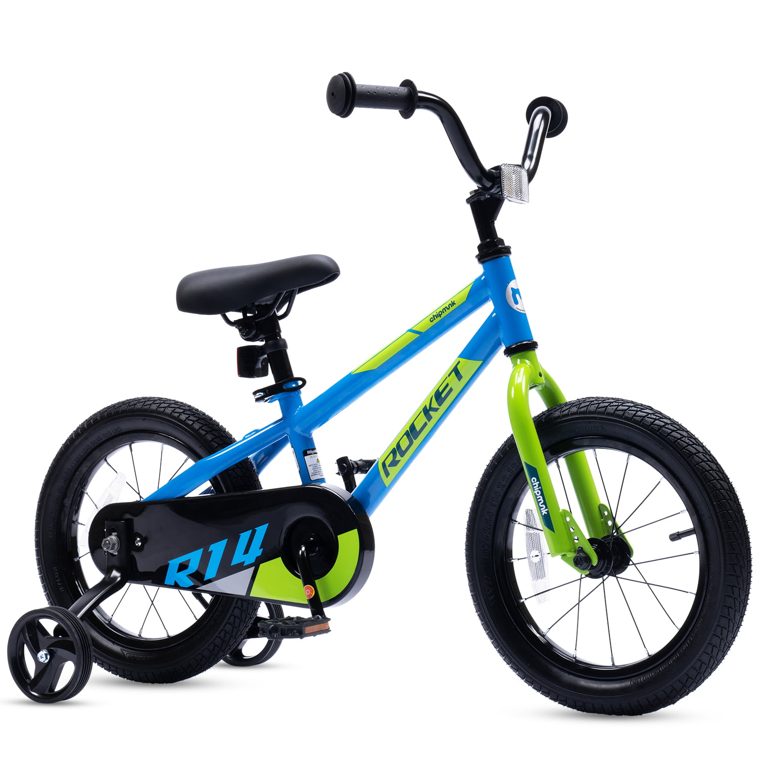 Royalbaby Chipmunk Rocket 12in Bicycle Kids Bike for Boys Blue Color