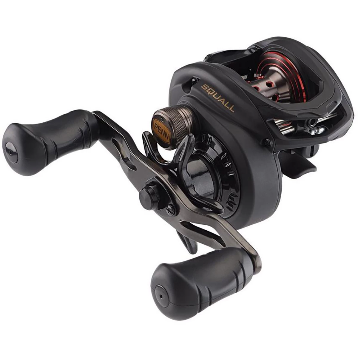 Penn SQL200LPHS Squall Low Profile High Speed Baitcast 200sz.Metal