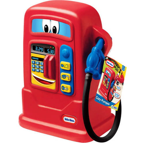 Little Tikes Cozy Pumper in Red. Pretend Play Toy with Interactive Sounds. Ideal for Use with Cozy Coupe Ride-on Cars- For Kids Boys Girls Ages 2-5 Years old
