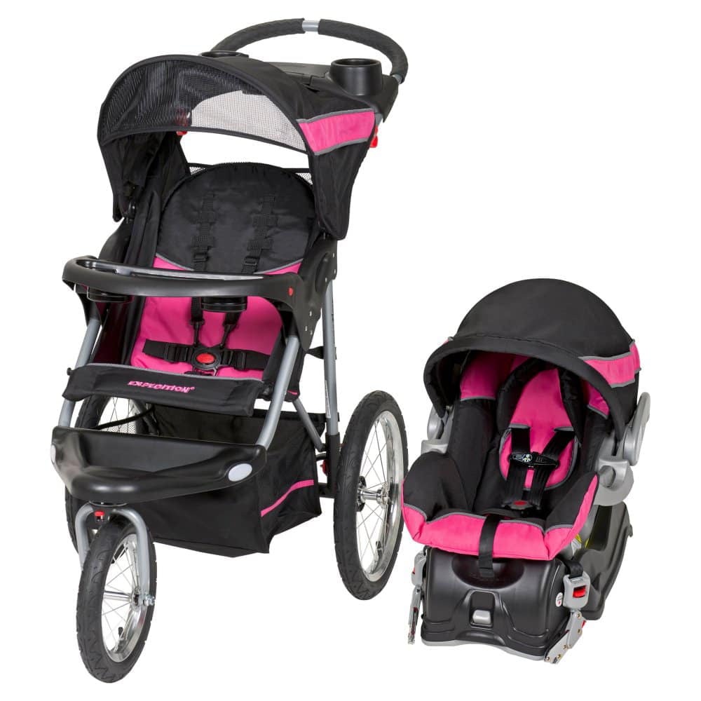 Baby Trend Expedition Travel System Stroller. Pink