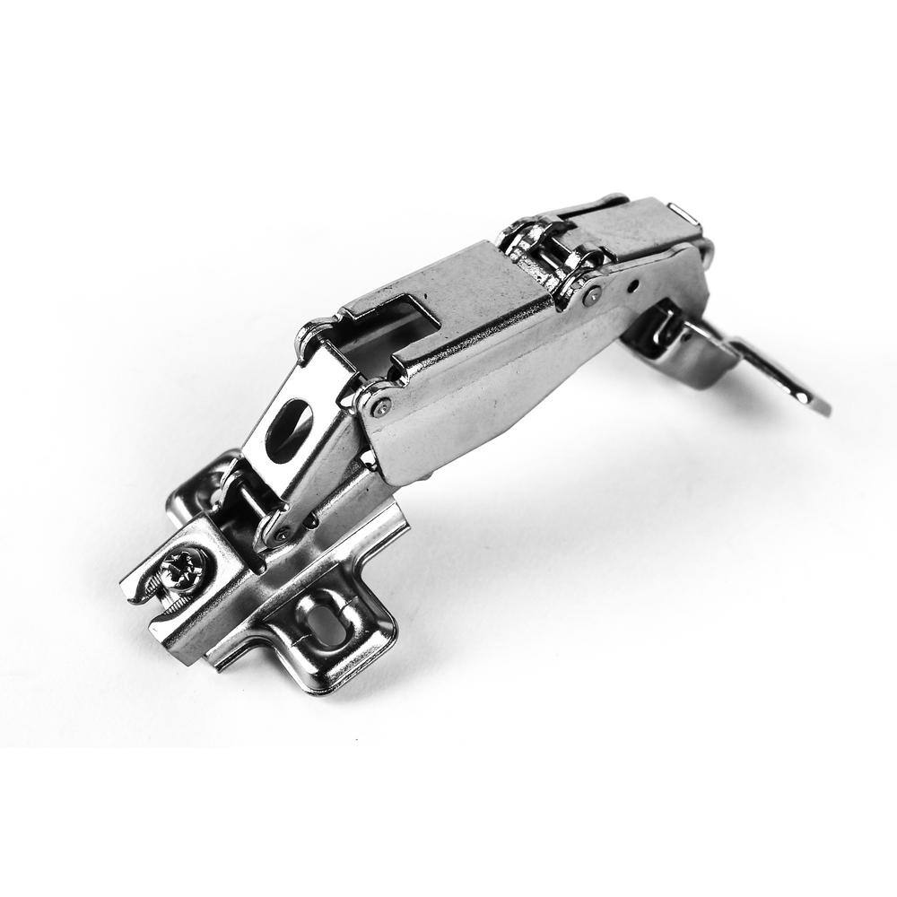 Unbranded 165-25 165-Degree 35 mm Full Overlay Frameless Cabinet Door Hinges with Installation Screws (25-Pairs)