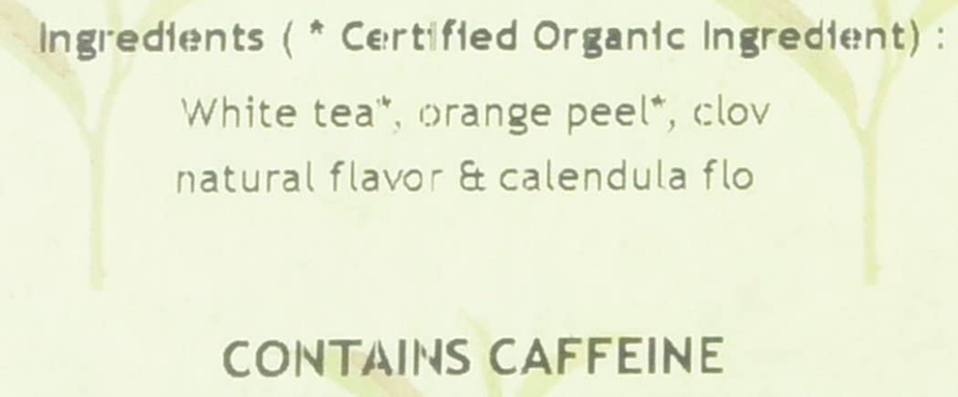 Davidson-s Tea Bulk. White Orange With clove. 16-Ounce Bag