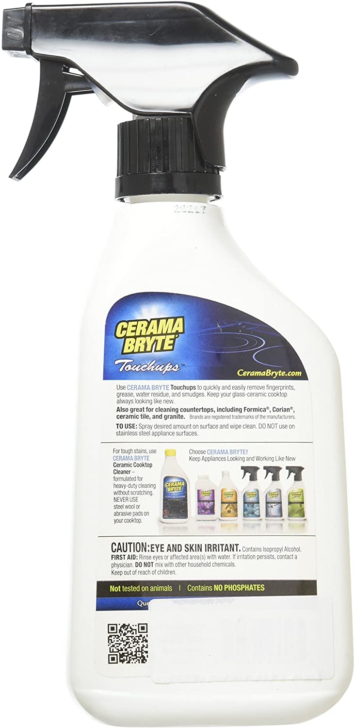 Cerama Bryte Touchups Ceramic Cooktop Cleaner Trigger Spray. 16 oz 2 Pack